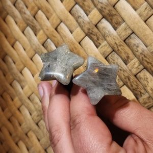 Authentic Labradorite 1 pc Car Clips